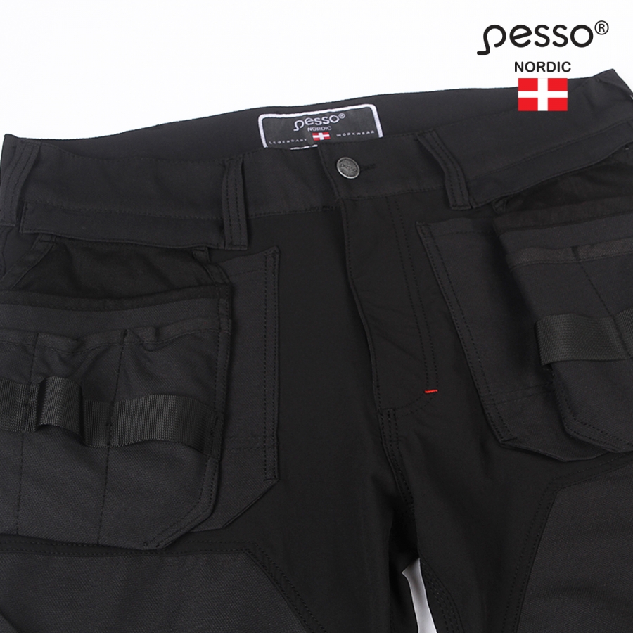 Darbo kelnės Pesso Titan Flexpro 125, tamsiai pilkos - Image 5