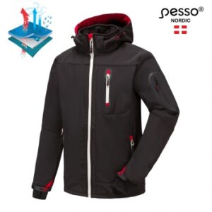 Striukė SoftShell Pesso Juoda