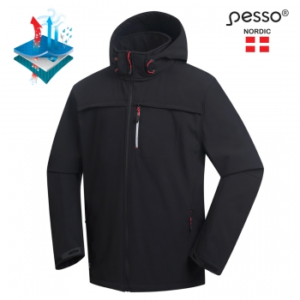 Striukė SoftShell Pesso Atlanta Juoda