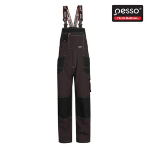 Darbo puskombinezonis Pesso Twill, rudas, DPRD