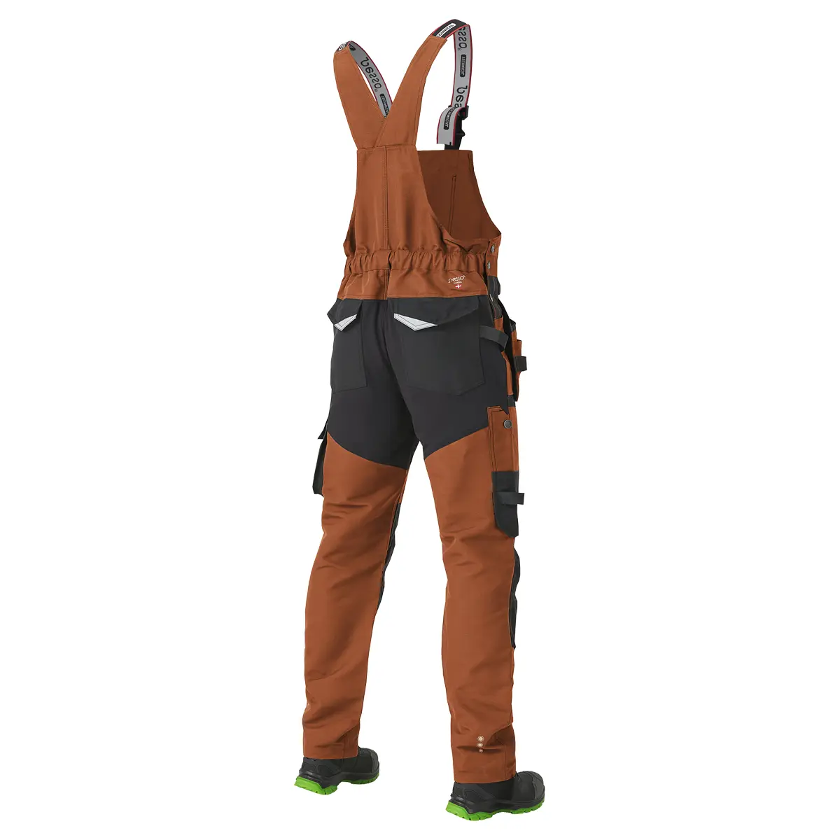 Darbo puskombinezonis PESSO Titan Flexpro DP125R, rudas - Image 4