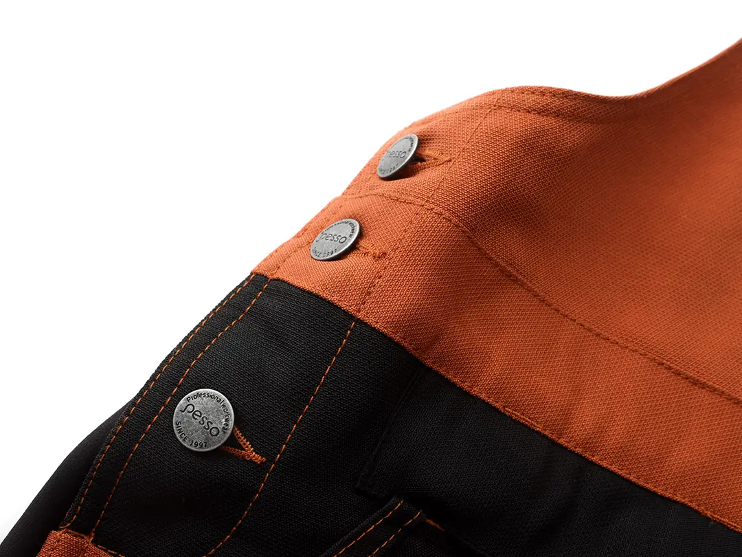 Darbo puskombinezonis PESSO Titan Flexpro DP125R, rudas - Image 10
