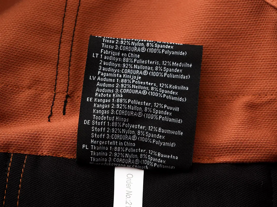 Darbo puskombinezonis PESSO Titan Flexpro DP125R, rudas - Image 6