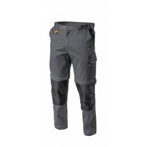 Darbinės kelnės - šortai EDGAR su elastanu, pilkos 2/1