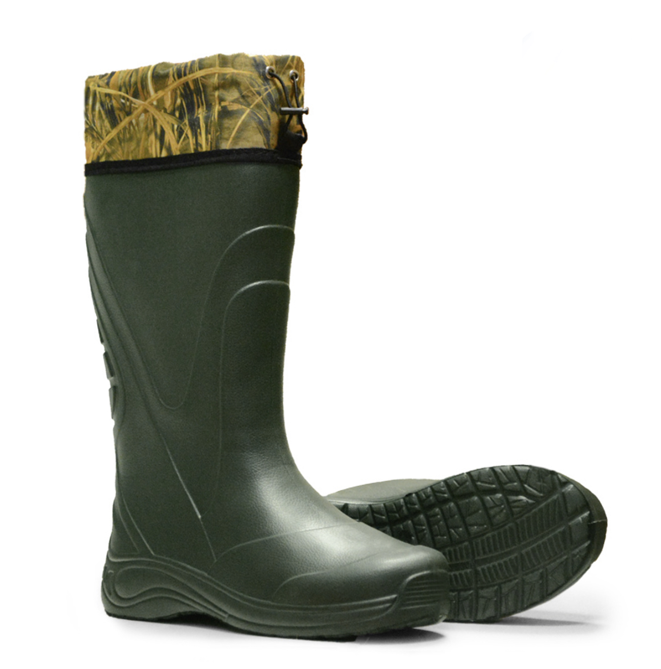 Guminiai batai, žali