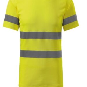 HI-VIS marškinėliai su trumpomis rankovėmis, 3M juostomis