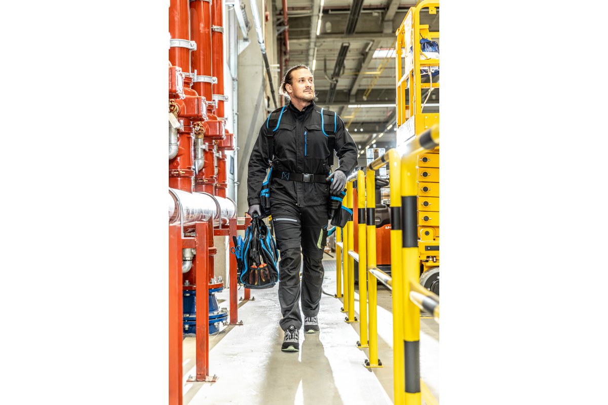 REETZ darbo švarkas su elastanu, juoda - Image 15