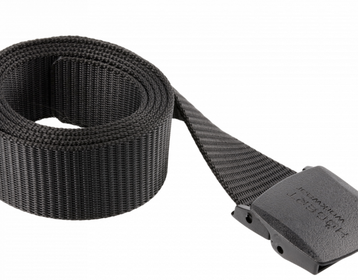 Diržas Hogert SOGEL plastikinė sagtis, juodas - Image 2