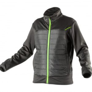 LEVIN flisinis laisvalaikio džemperis, juodas