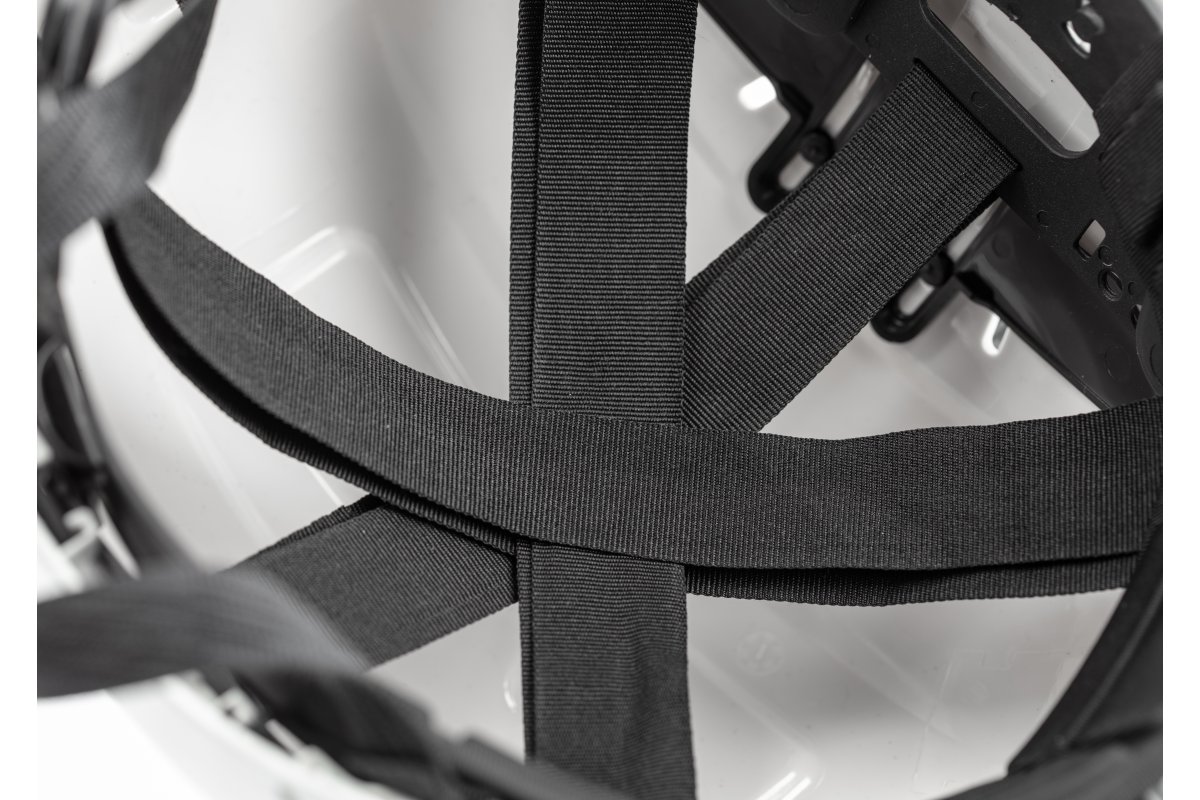 Apsauginis šalmas Hogert - DIEMEL, baltas - Image 4