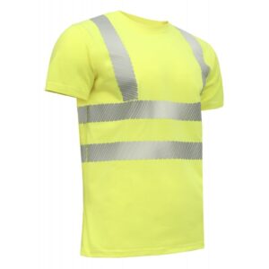 HI-VIS marškinėliai su trumpomis rankovėmis, JURAL II geltoni