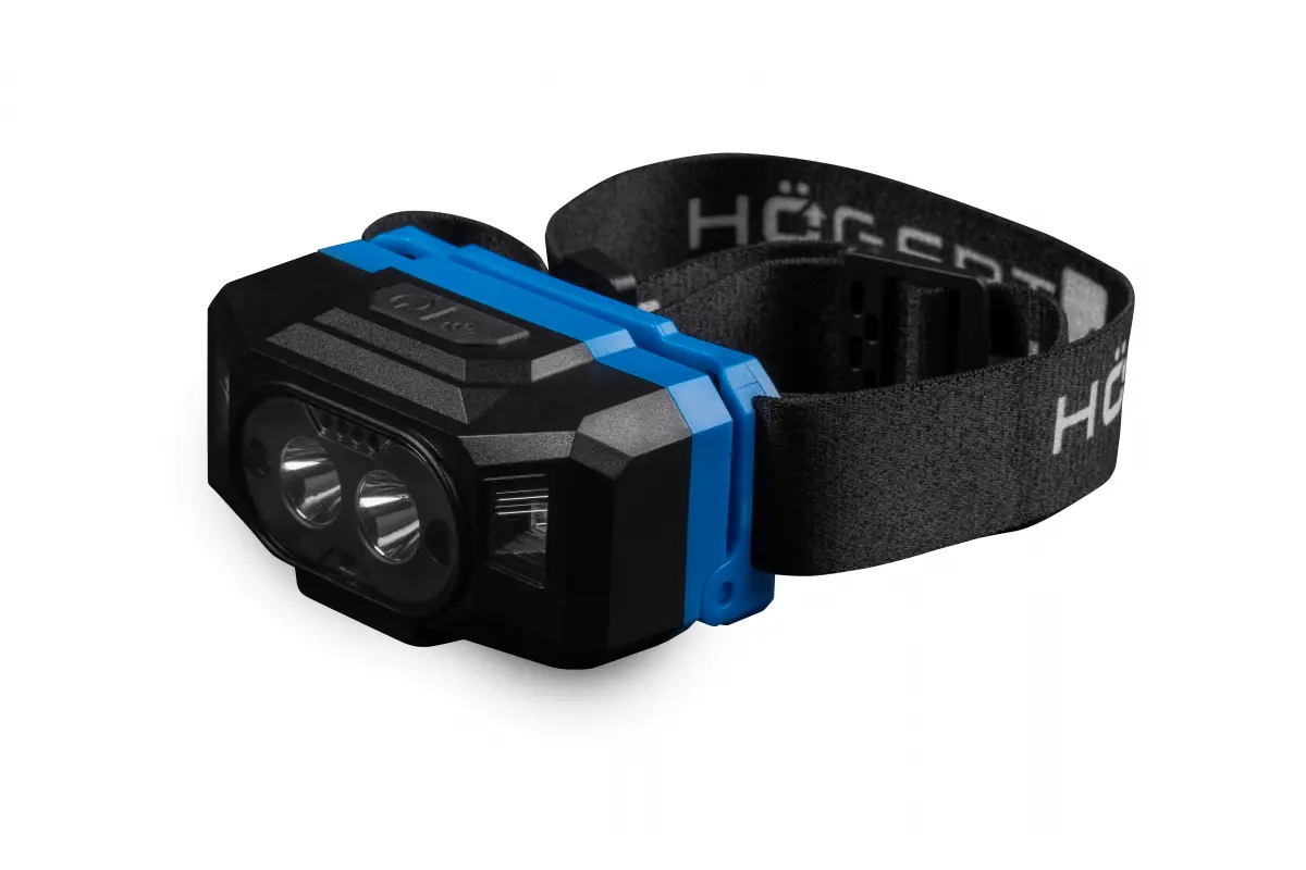 Prožektorius ant galvos Hogert LED su USB maitinimo bloku - Image 2