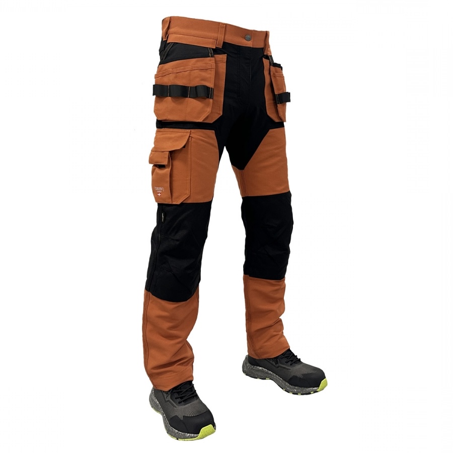 Darbo kelnės Pesso TITAN Flexpro 125, Mountain Brown