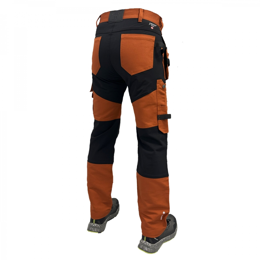 Darbo kelnės Pesso TITAN Flexpro 125, Mountain Brown - Image 3