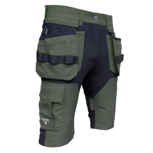 Darbo šortai Pesso TITAN Flexpro 125, žali
