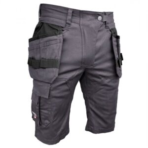 Darbo šortai Pesso Twill Stretch, pilki