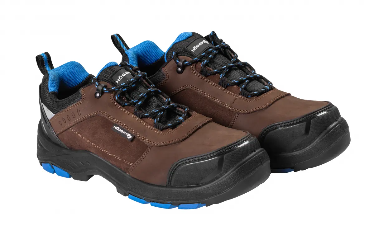 Apsauginiai darbo batai THALE, S3S FO SR, juoda/ruda