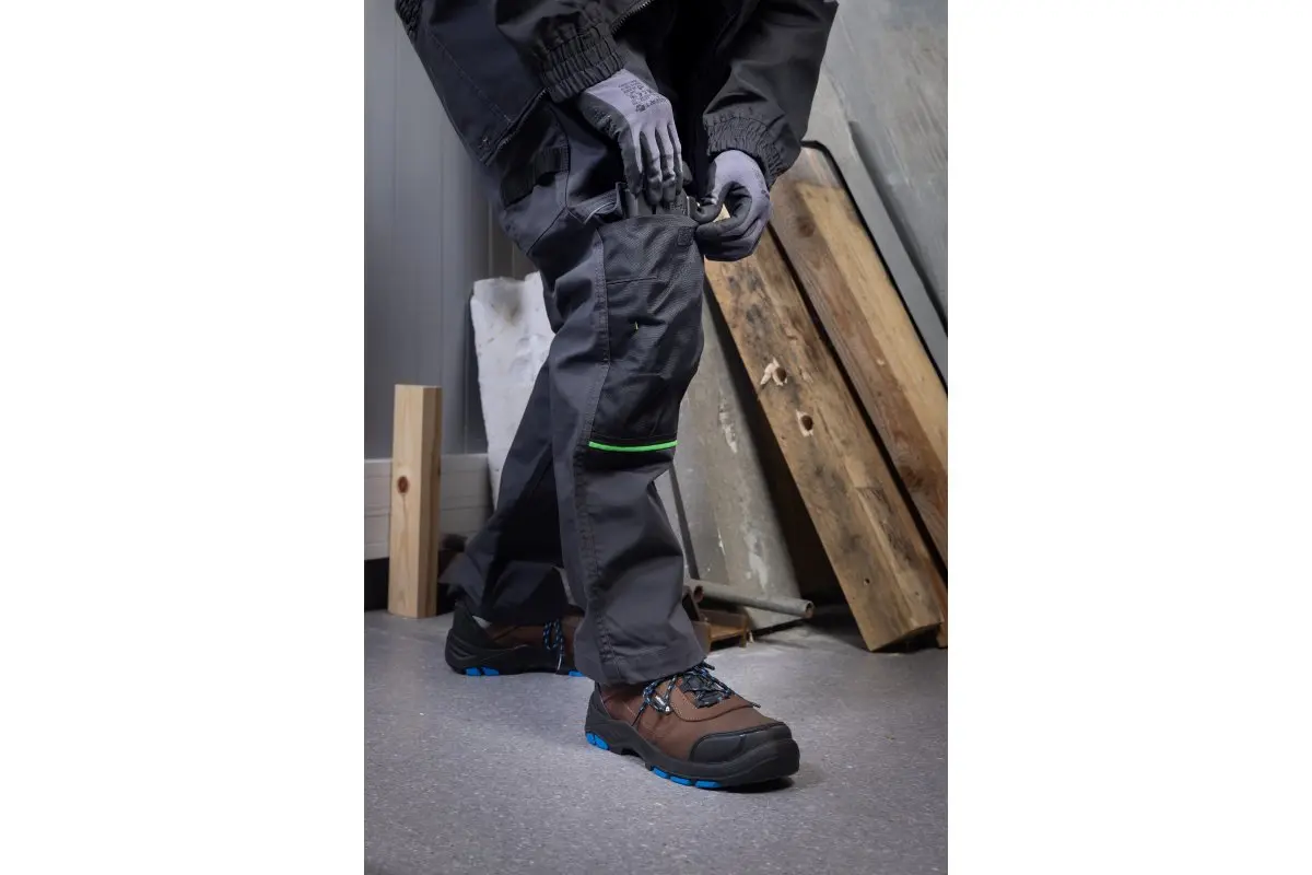 Apsauginiai darbo batai THALE, S3S FO SR, juoda/ruda - Image 4