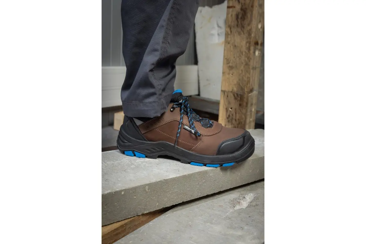 Apsauginiai darbo batai THALE, S3S FO SR, juoda/ruda - Image 5
