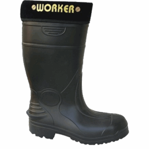 Guminiai pašildinti EVA WORKER batai darbui su apsaugomis SB SRB P FO CI