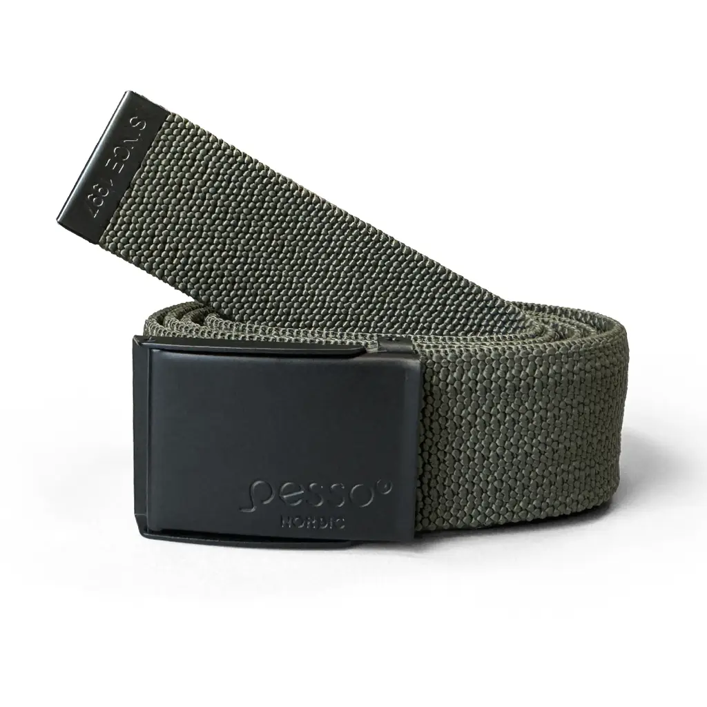 Elastingas diržas PESSO 120 olive green