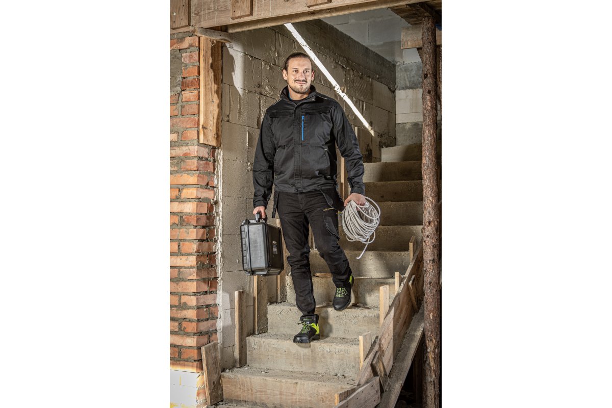 REETZ darbo švarkas su elastanu, juoda - Image 11