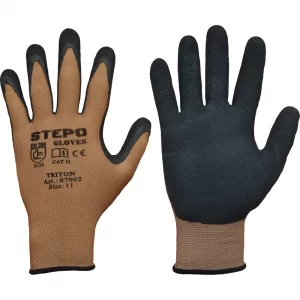 Aplietos darbo pirštinės STEPO TRITON ( 12 vnt. )