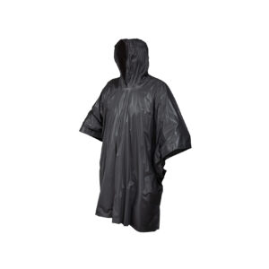Apsiaustas Poncho iš PVC, tamsiai pilkas