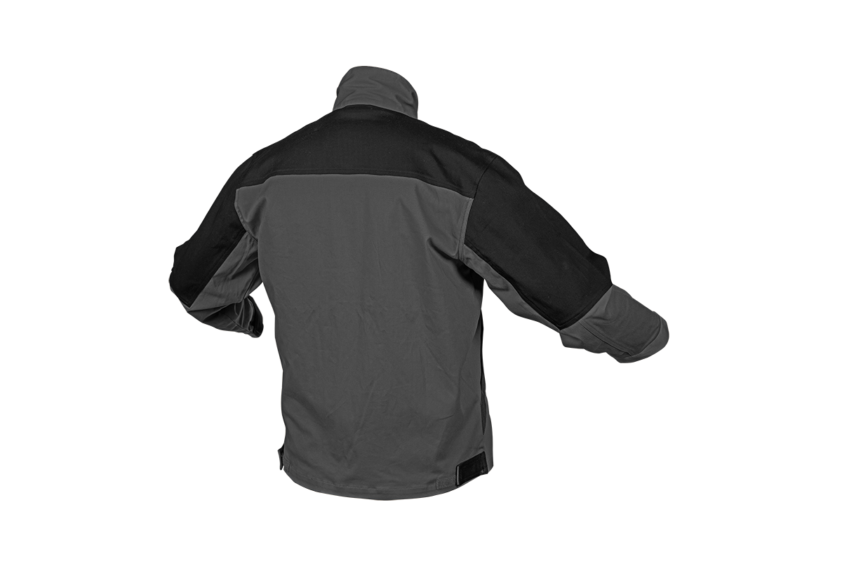 Darbinis švarkas su elastanu, pilkas - Image 2