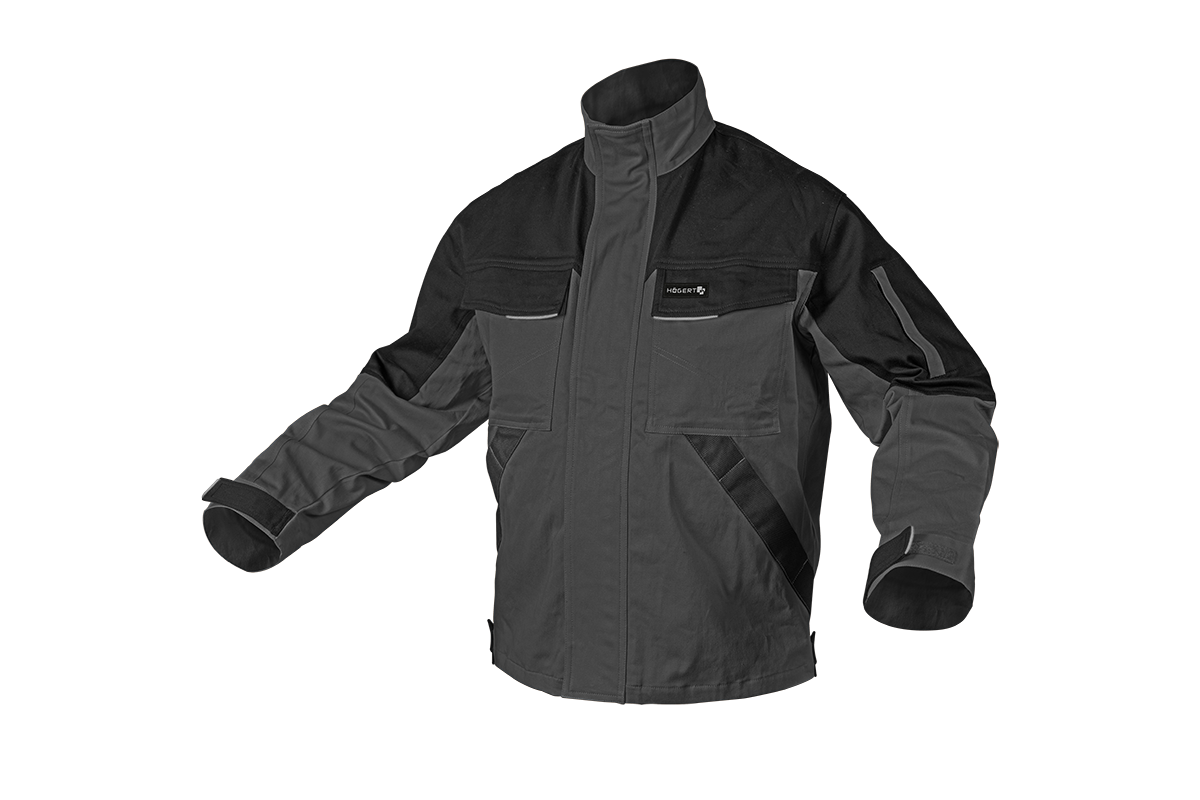 Darbinis švarkas su elastanu, pilkas