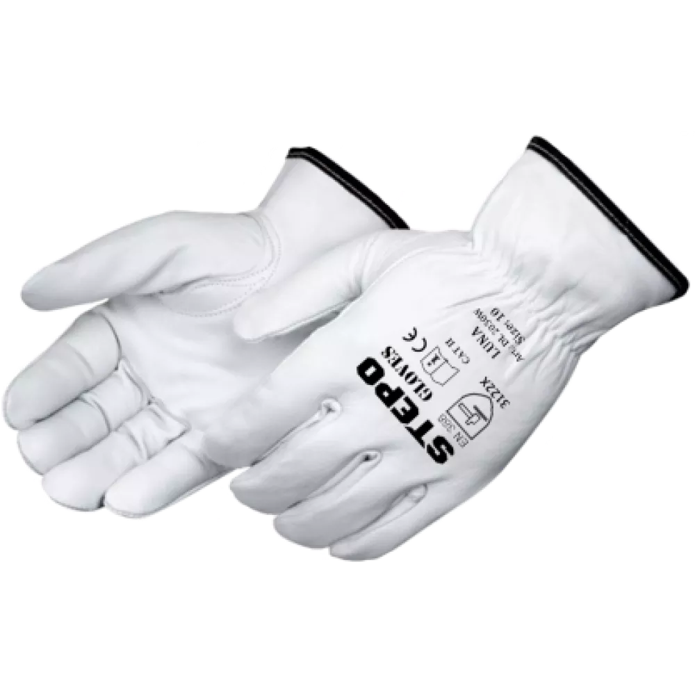 Darbo pirštinės STEPO LUNA, ožkos oda ( 12 vnt. )
