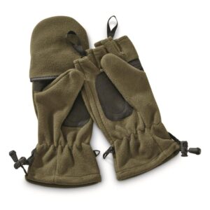 Flisinės kumštinės pirštinės Mil-Tec, olive