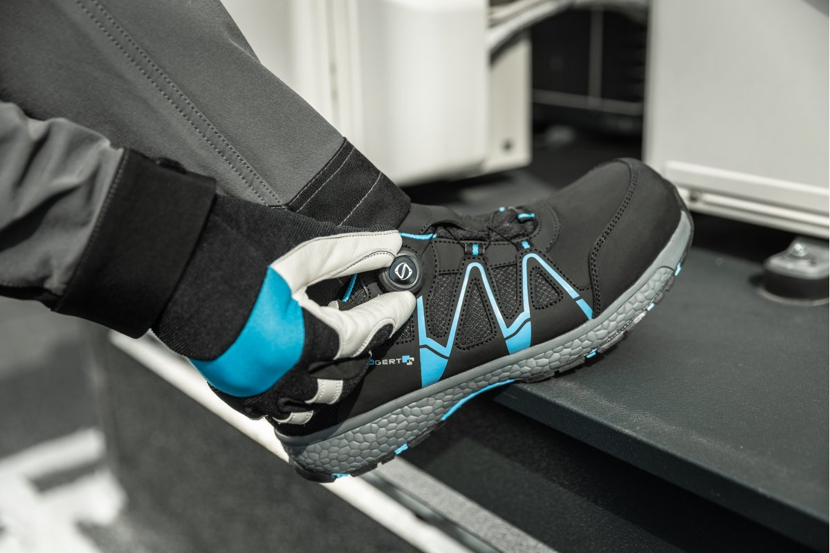 Apsauginiai darbo batai SCHMUTTER S1P SRC, tamsiai pilka/mėlyna - Image 7