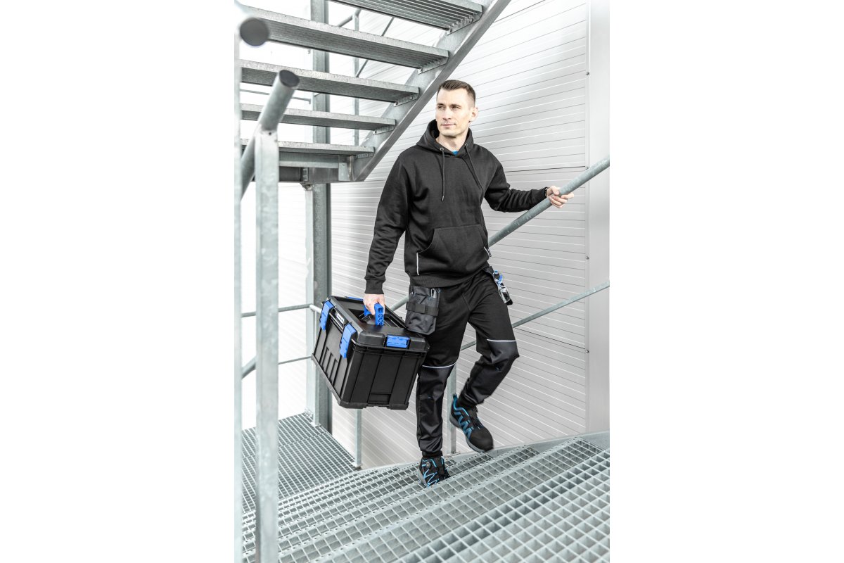 Apsauginiai darbo batai SCHMUTTER S1P SRC, tamsiai pilka/mėlyna - Image 8