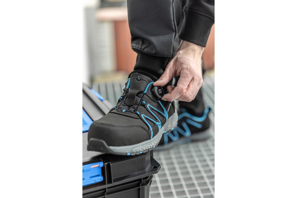 Apsauginiai darbo batai SCHMUTTER S1P SRC, tamsiai pilka/mėlyna - Image 12