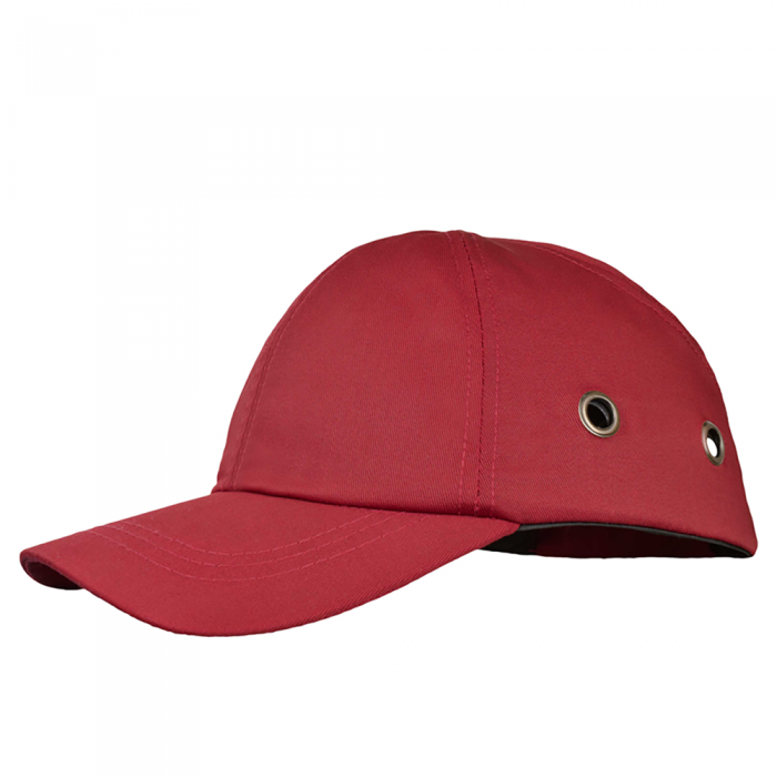 Apsauginė kepurė-šalmas, ryški raudona