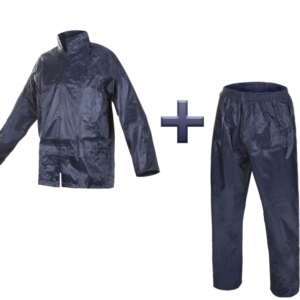 Kostiumas nuo lietaus, mėlynas