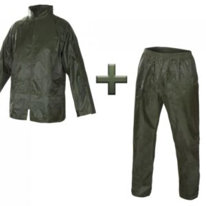 Kostiumas nuo lietaus, žalias