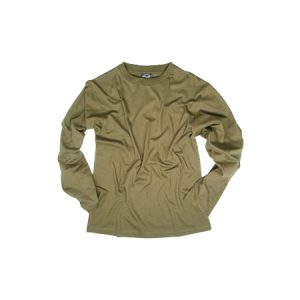 Marškinėliai ilgomis rankovėmis Mil-Tec, olive