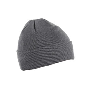 Megzta žieminė kepurė, pilka
