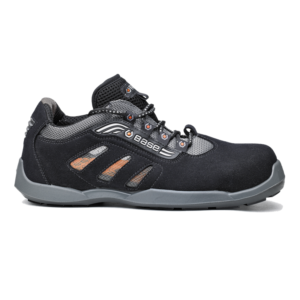 Savybės: · Apsaugos klasė: S1P SRC ESD. · Apsauginė noselė: SLIMCAP - plastikinė, su silikonine juostele, sauganti nuo nuospaudų. · Intarpas per padą: Fresh’nFlex kevlarinis, lankstus. · Batų viršus: Mikrofibra – labai lengva, lanksti, stipri ir “kvėpuojanti” medžiaga. · Vidpadis: Dry’n Air, neleidžia kojai prakaituoti, oras lengvai cirkuliuoja bate. · Padas: AirTech® + tpu-skin elastingas, lengvas, minkštas, žemo profilio, atsparus naftos produktams, slydimui (SRC). · Pamušalas: SmellStop 100% antibakterinis – neleidžia atsirasti blogam kvapui, mažina parakaitavimą ir išgarina drėgmę. · Prekės ženklas: Base. STANDARTAS:   EN 20345:2007. PASTABA: PRISTATYMAS IKI 5 DIENŲ. Dėl tikslaus pristatymo termino užpildykite formą arba kreipkitės nurodytais kontaktais.