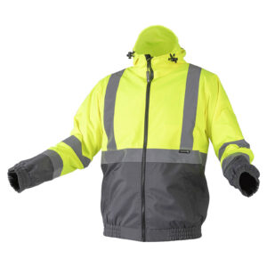 Signalinė HI-VIS trumpa Pilot striukė, geltona