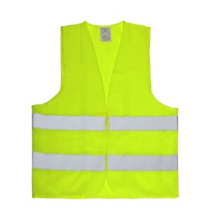 Šviesą atspindinti HI-VIS liemenė, geltona