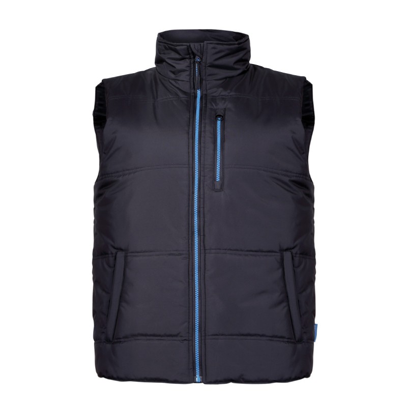 Pašiltinta liemenė, juodai-mėlyna