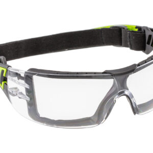 Skaidrūs apsauginiai akiniai LOTZEN su nuimamu dirželiu