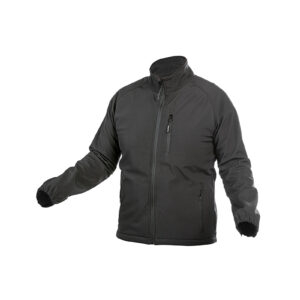 Softshell striukė be kapišono, juoda