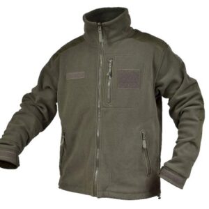 Taktinis flisinis džemperis, olive