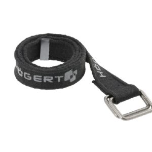 Vyriškas medžiaginis diržas, juodas